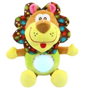 Doudou lion interaction