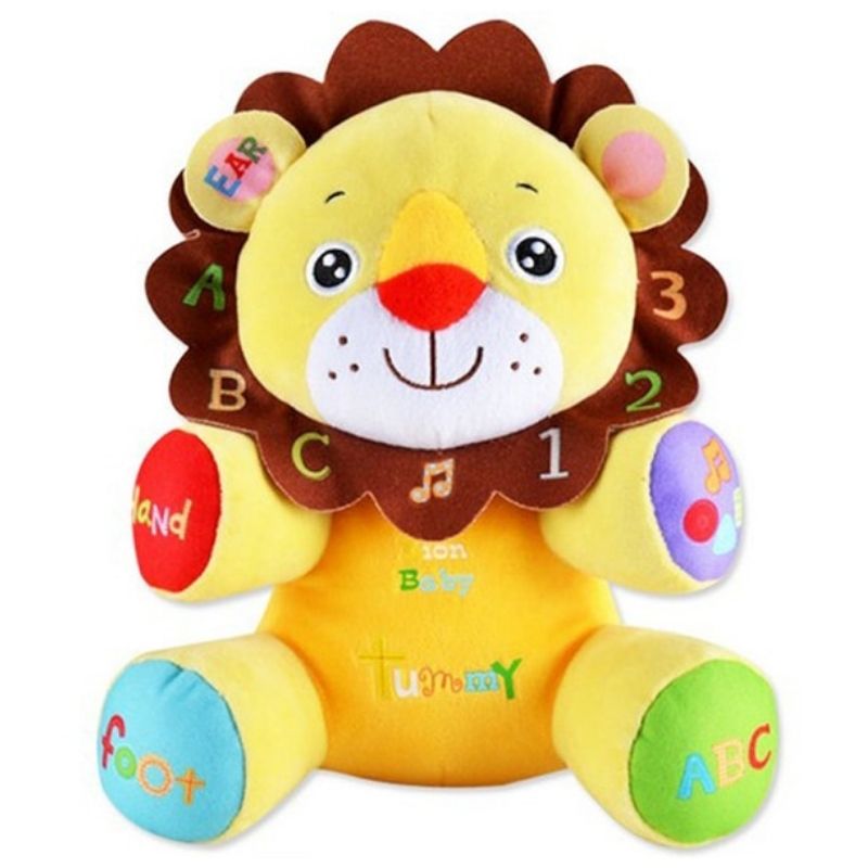 Doudou lion sonore