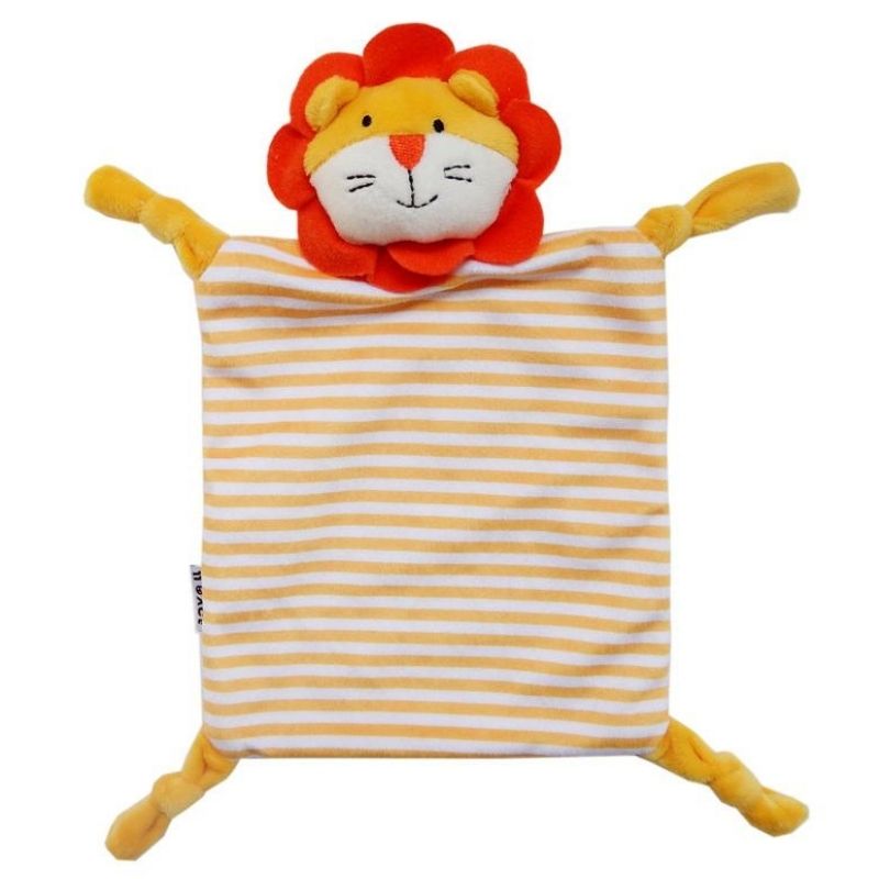 Doudou plat lion