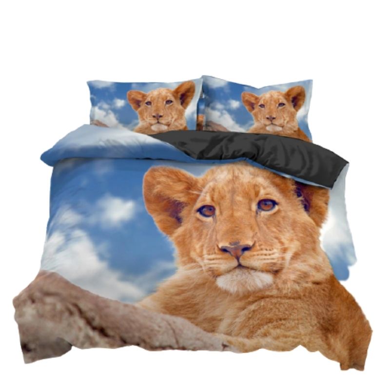 Housse de Couette Lion Bébé