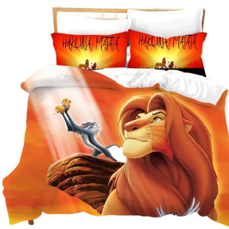 Housse de Couette Disney Roi Lion Hakuna Matata