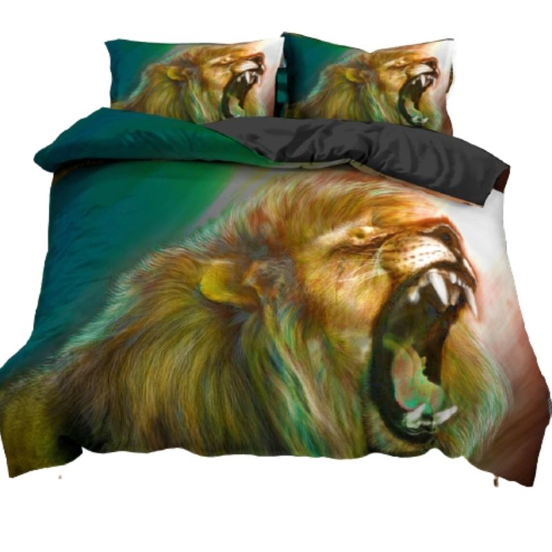 Housse de Couette Le Roi Lion Adulte Rugissement