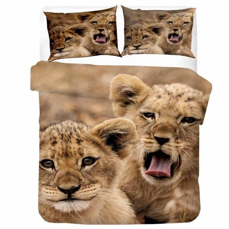housse de couette lionceaux