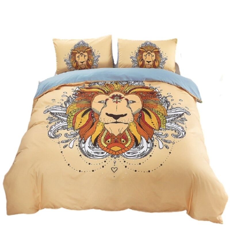 Housse de Couette Lion Mandala