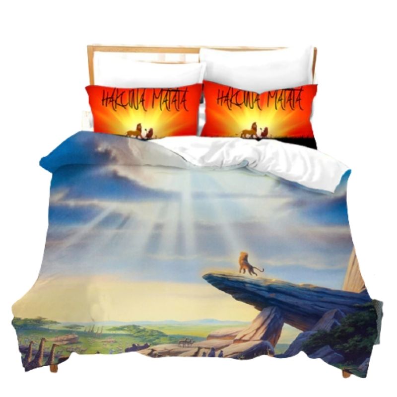 Housse de Couette Roi Lion Rocher