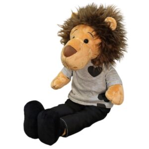Lion Peluche Cœur