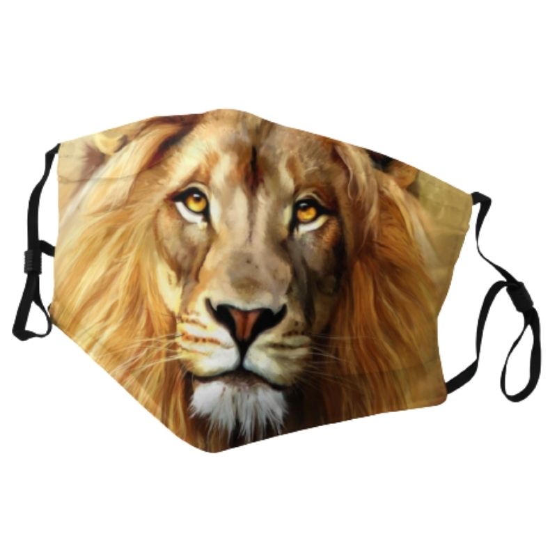 masque lion camel