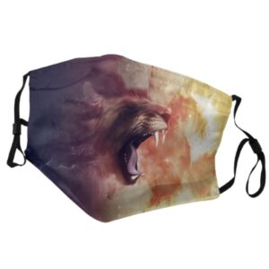 masque lion rugissant