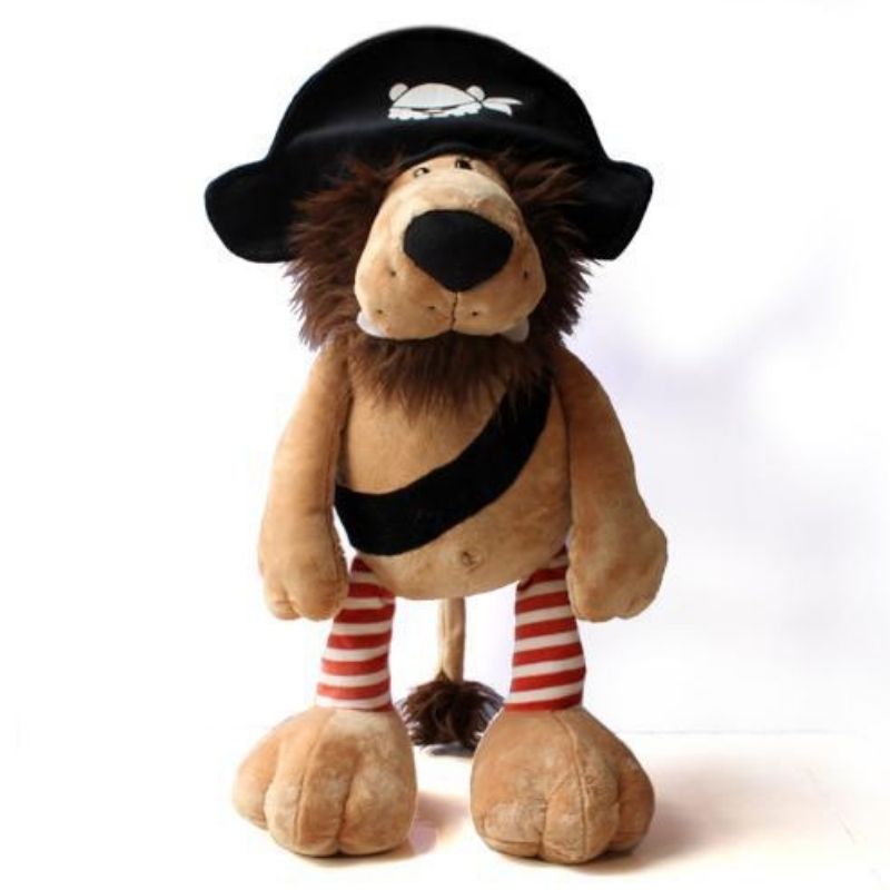 Peluche lion pirate