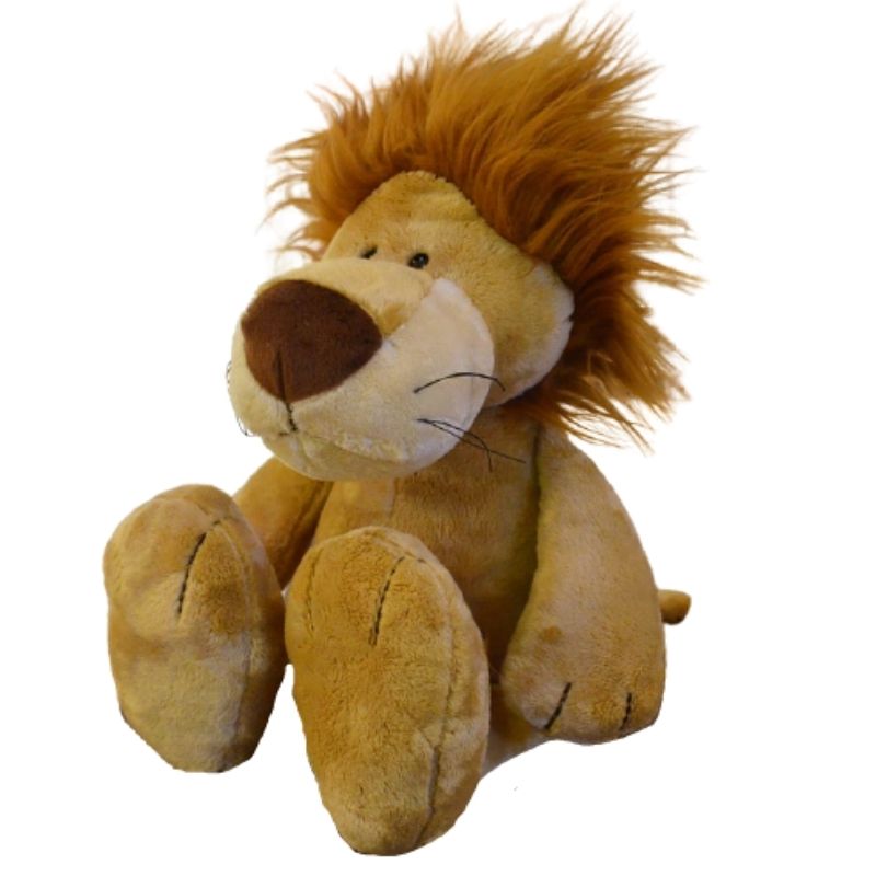 Peluche lion moelleuse