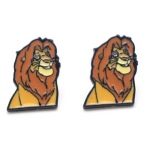 boucle d'oreille roi lion