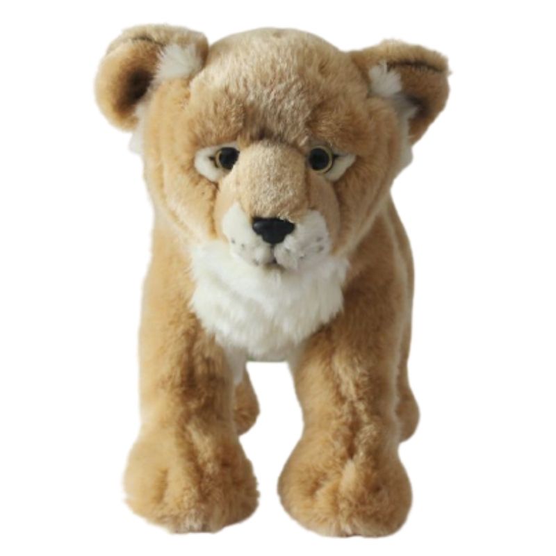 Peluche bebe lion savane