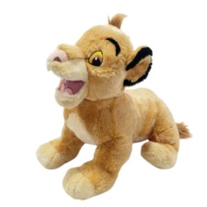 peluche roi lion grand sourire