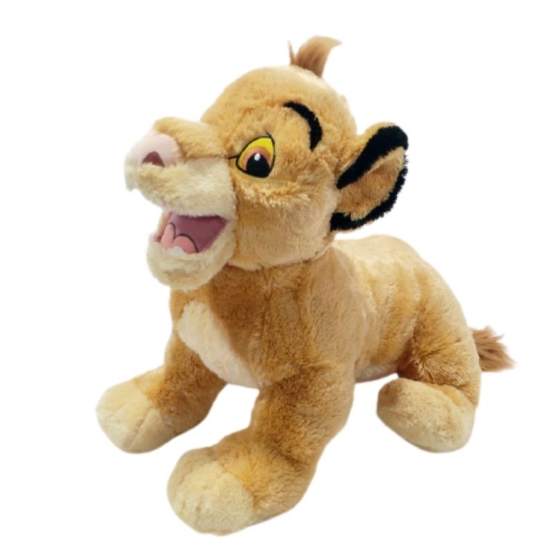 peluche roi lion grand sourire