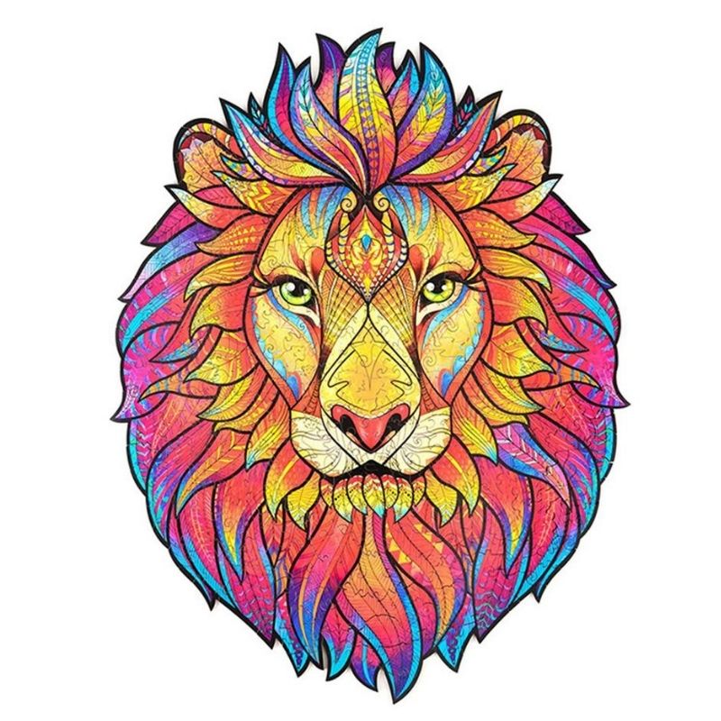 Puzzle Lion Mystérieux