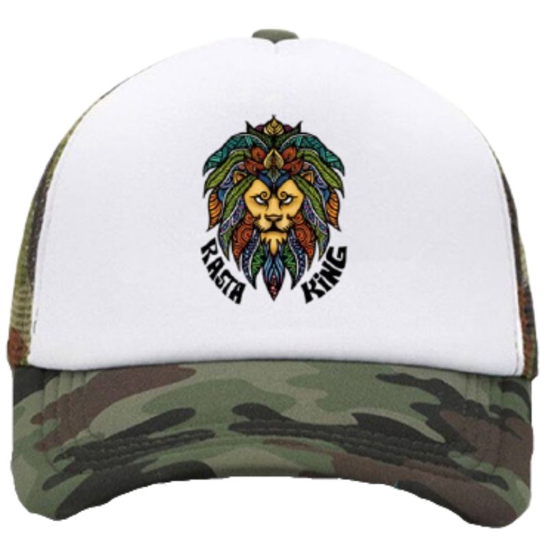 casquette rasta king