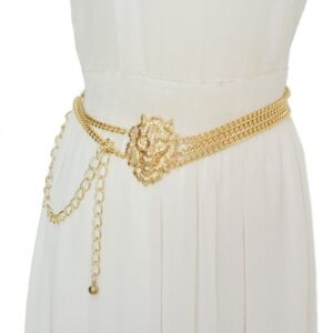 ceinture lion vintage