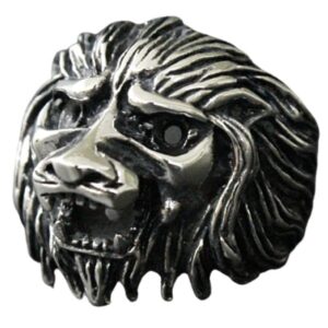 Tête De Lion Bague
