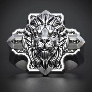 Bague Chevalière Tête de Lion