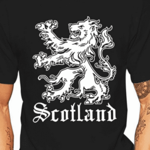 t shirt lion noir