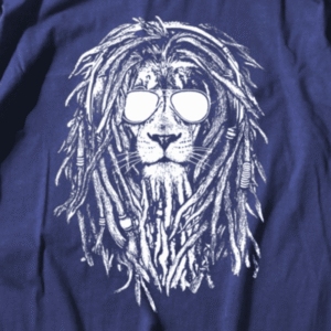 t shirt lion rasta