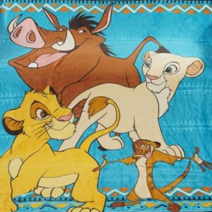 Couverture Roi Lion moelleuse