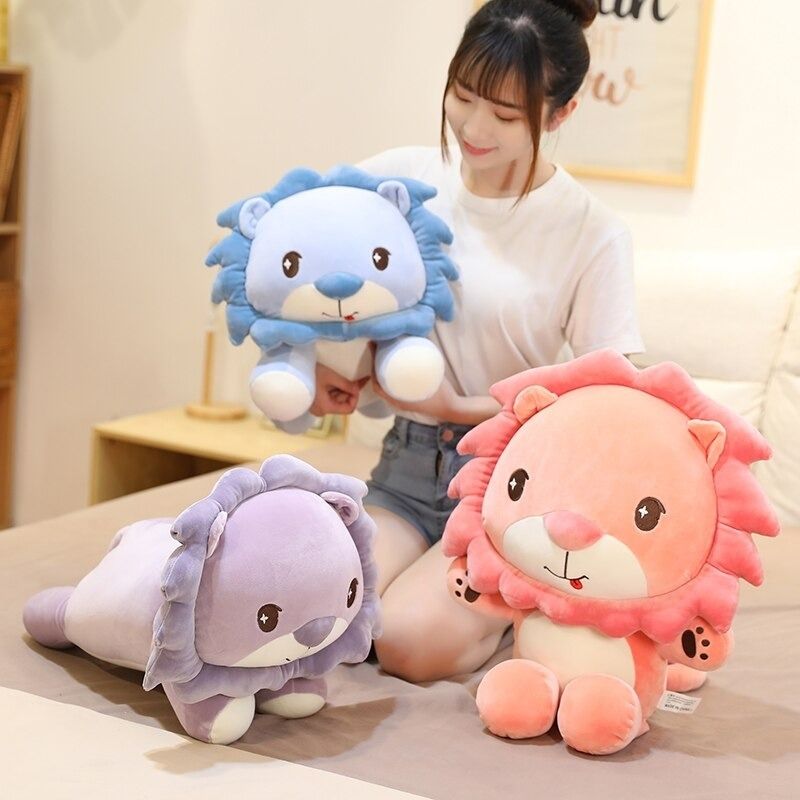 peluche groupe lion couleur