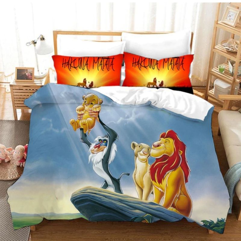 Housse de Couette Roi Lion Rafiki naissance simba