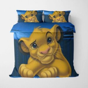 Housse de Couette Roi Lion Simba malicieux