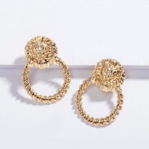 boucle d'oreille torsade support