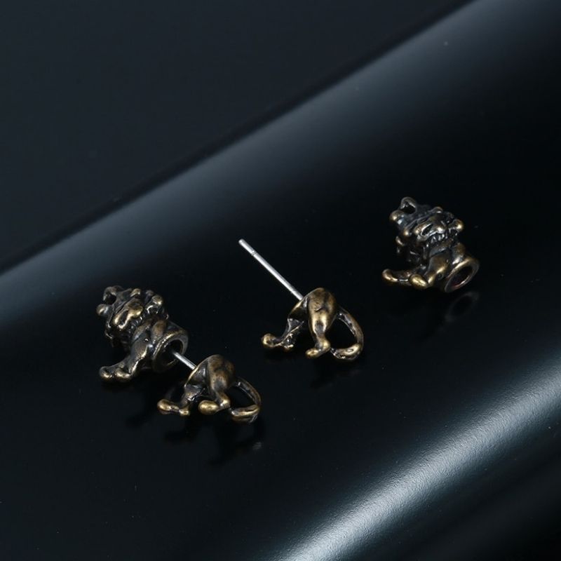 boucle lion 3D attache