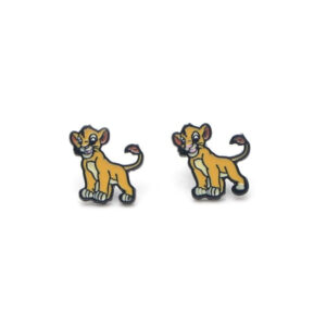 boucle d'oreille roi lion personnage