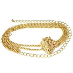 ceinture lion vintage