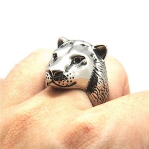 Bague Tête De Lionne