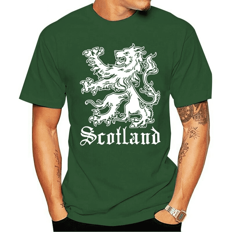 T-Shirt Lion Man Vert