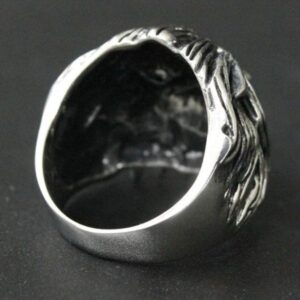 Tête De Lion sur Bague