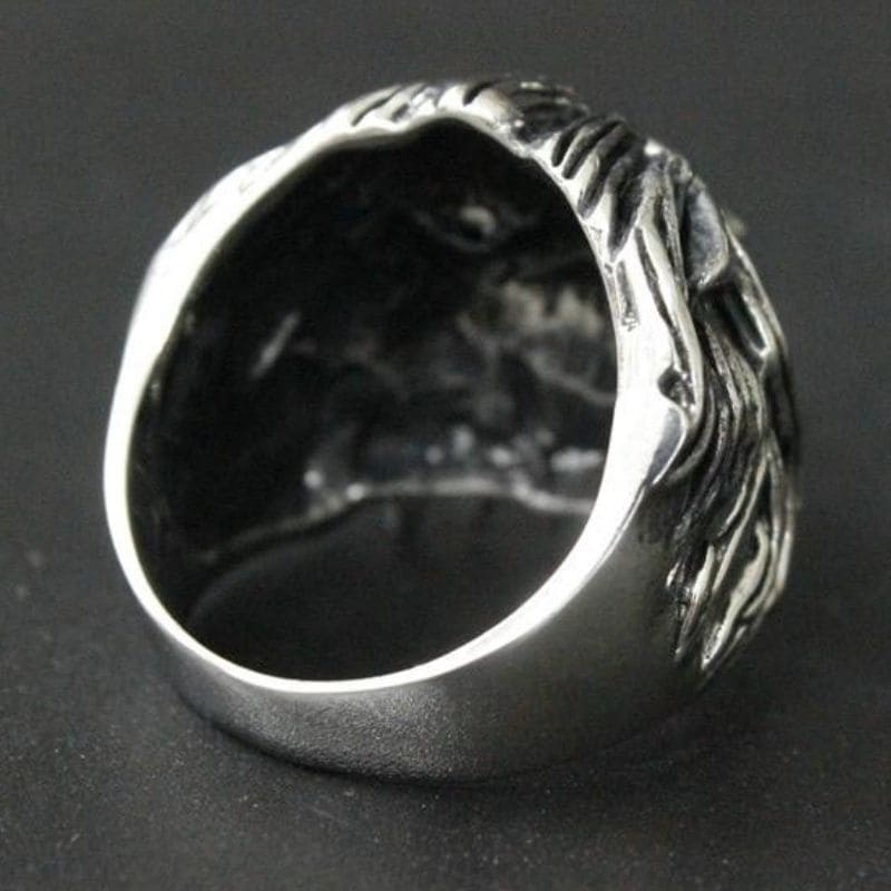 Tête De Lion sur Bague