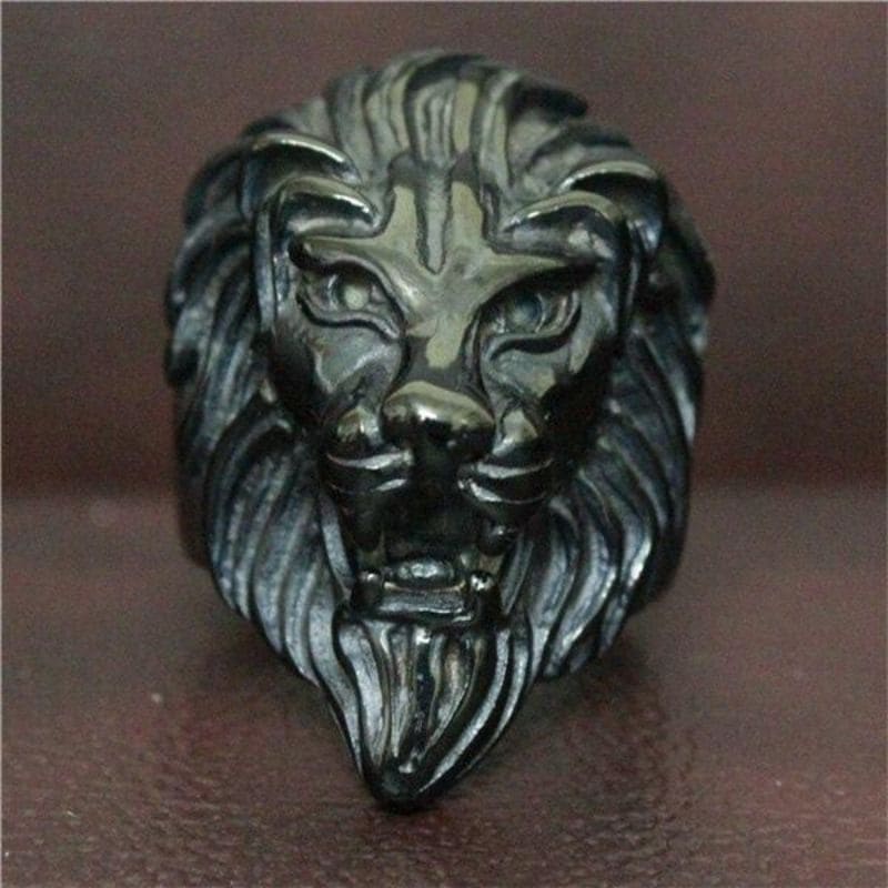 Bague pour Homme Tête de Lion