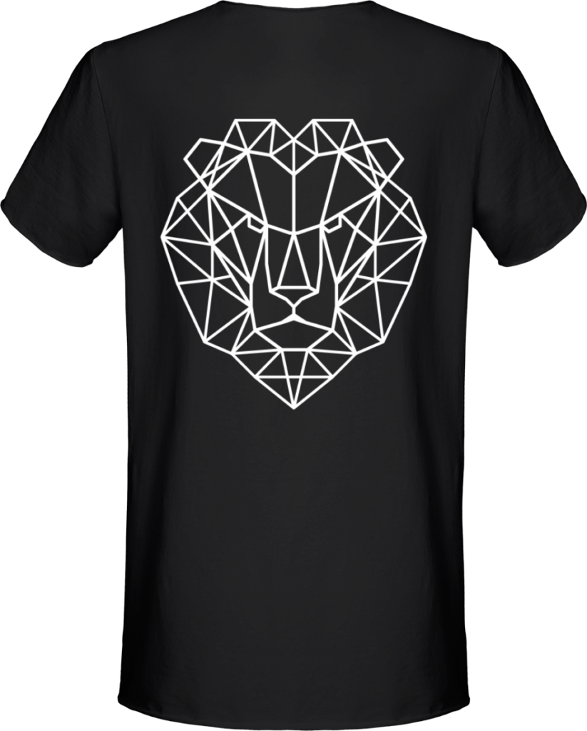 T-shirt dos noir homme.