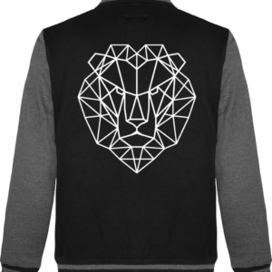 Blouson tête de lion.