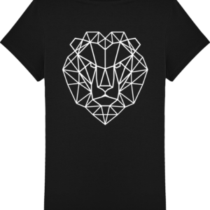 T-shirt femme tête de lion.