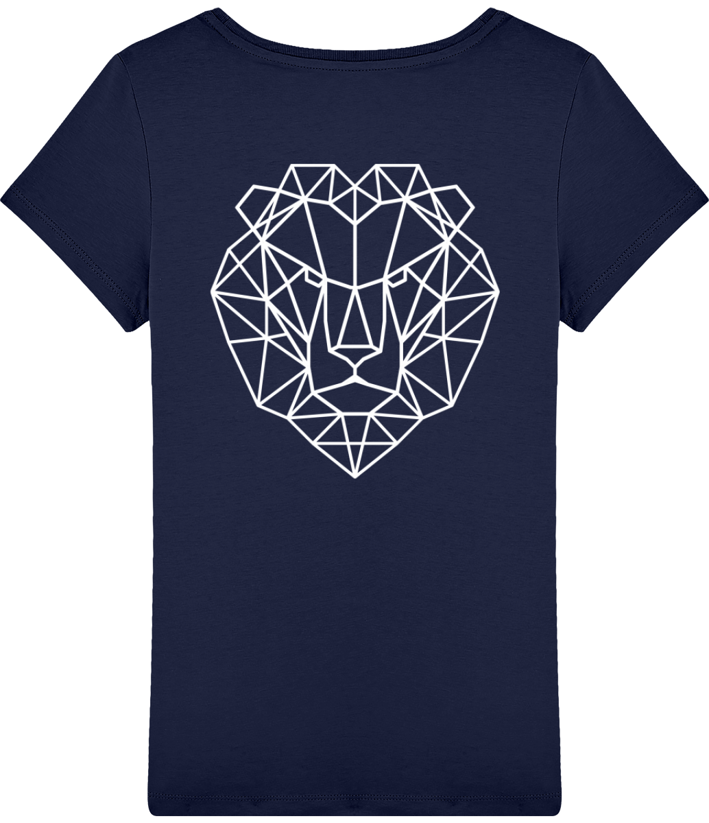 Top femme tête de lion.