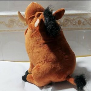 peluche de l'arrière