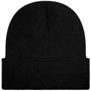 Bonnet noir.