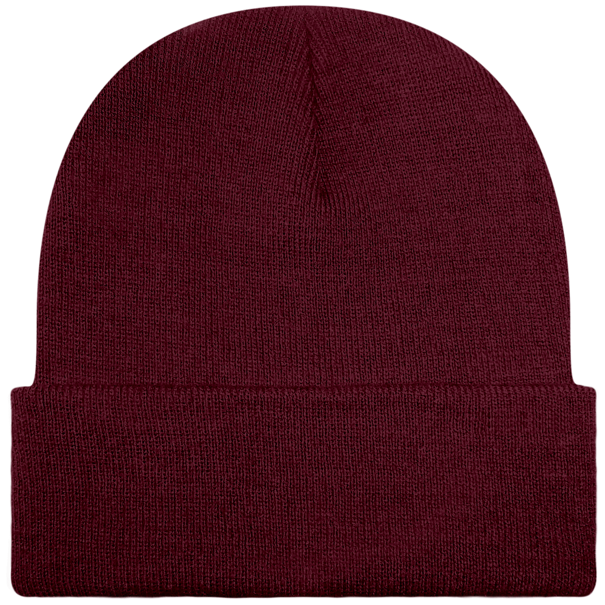 Bonnet bordeaux unisexe.