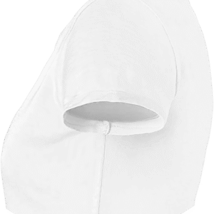 T-shirt blanc femme.