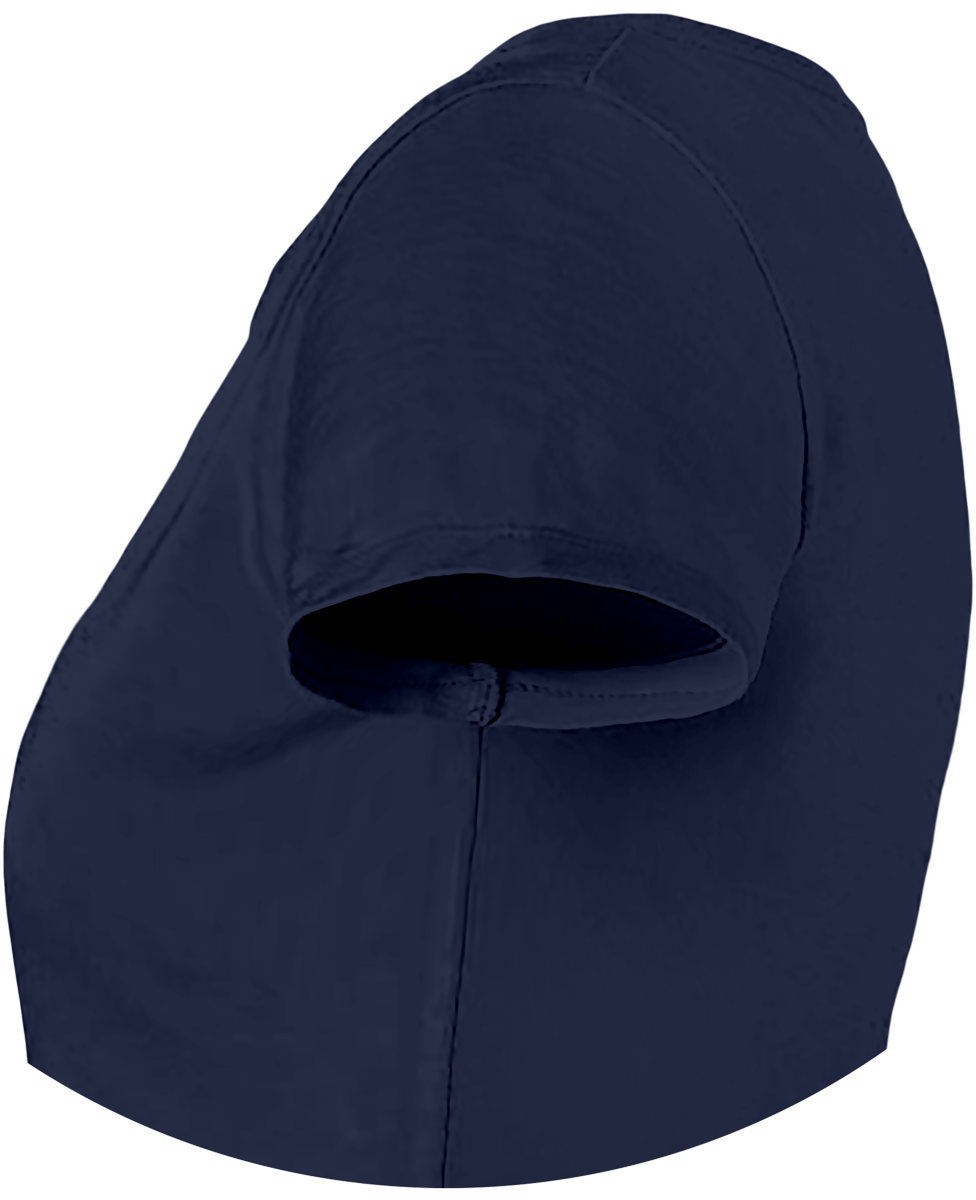 Haut bleu femme.