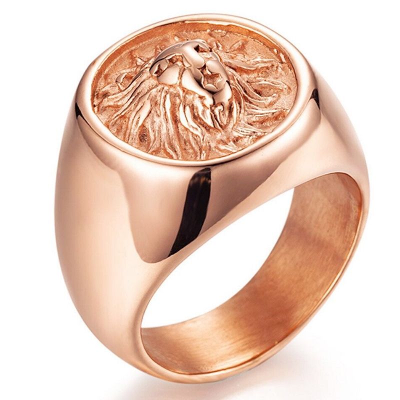 Bague Femme Tête de Lion