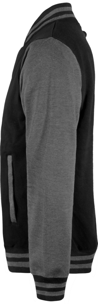Veste homme noire et grise.