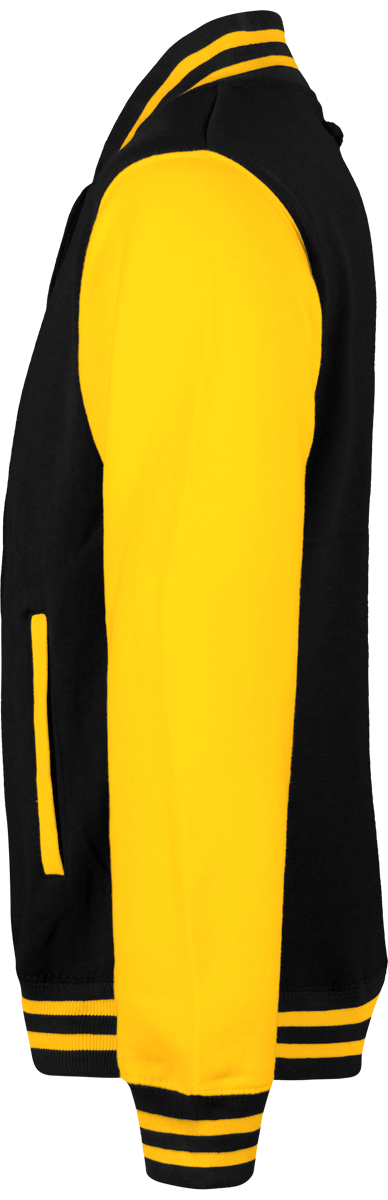 Veste sport jaune homme.